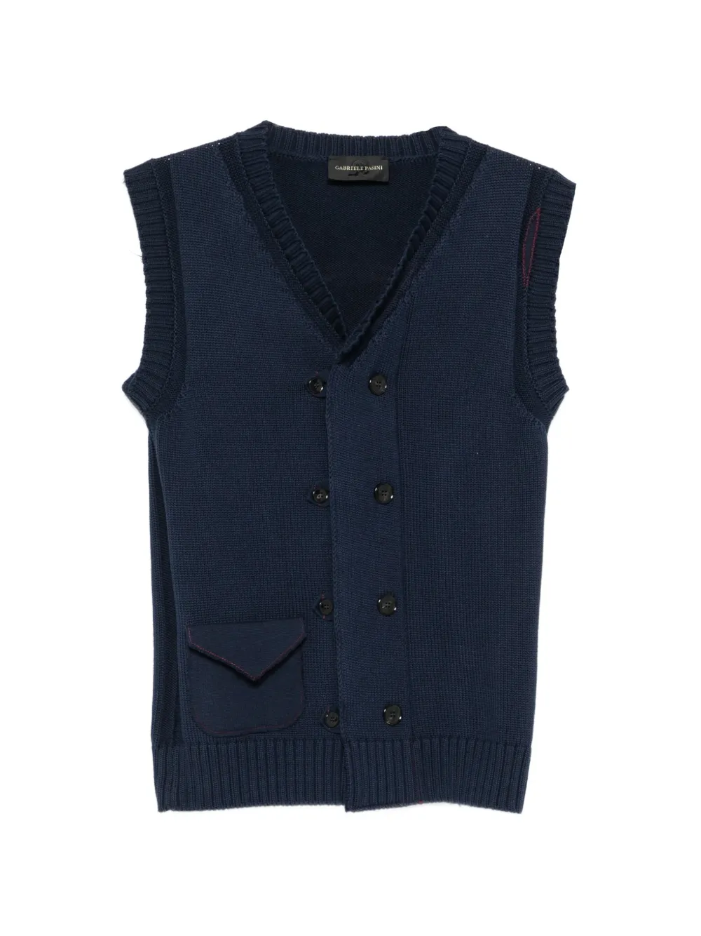 Gabriele Pasini double-breasted vest - Blu