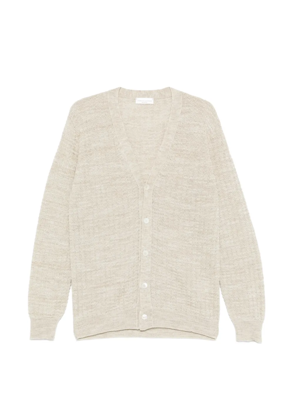Roberto Collina V-neck cardigan - Neutrals