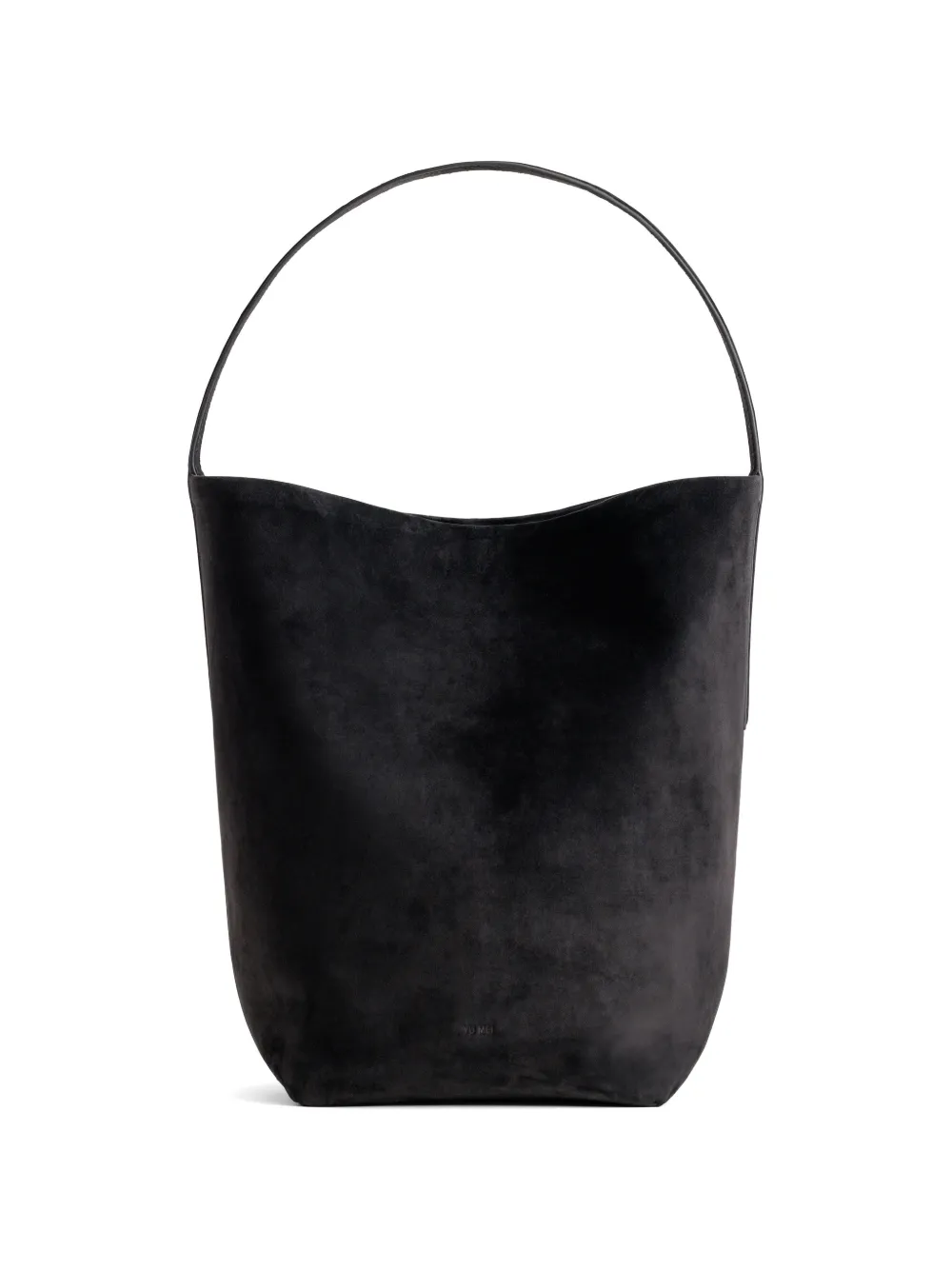 Yu Mei Teresa calf suede bucket bag - Schwarz