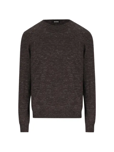 Zegna Suéter decote careca