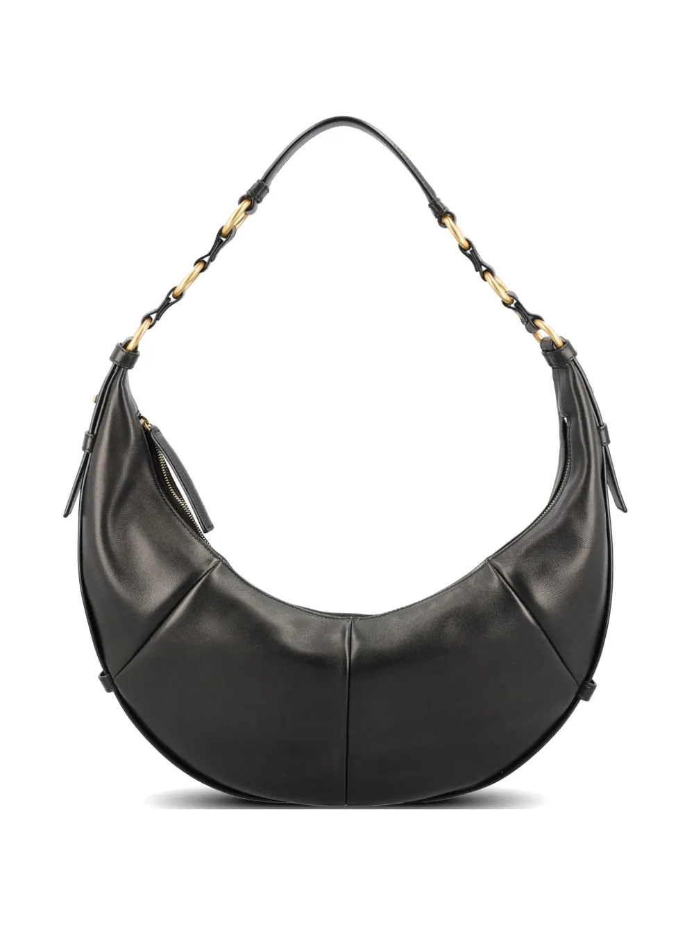 Saint Laurent Saharienne leather shoulder bag - Schwarz