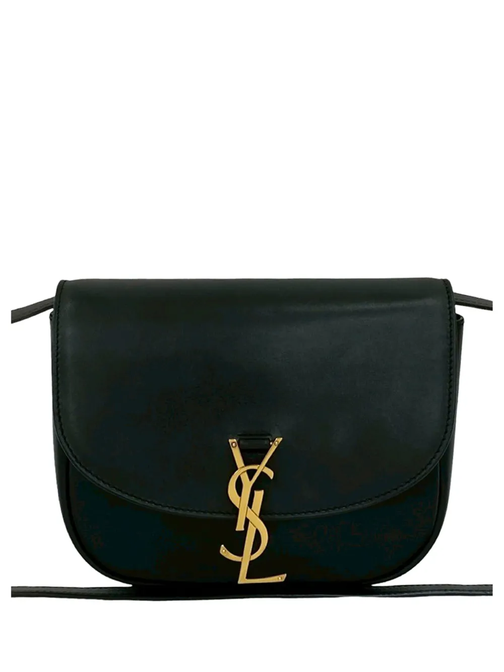 Saint Laurent Pre-Owned 2000-2020 Medium Leather Monogram Kaia crossbody bag - Nero