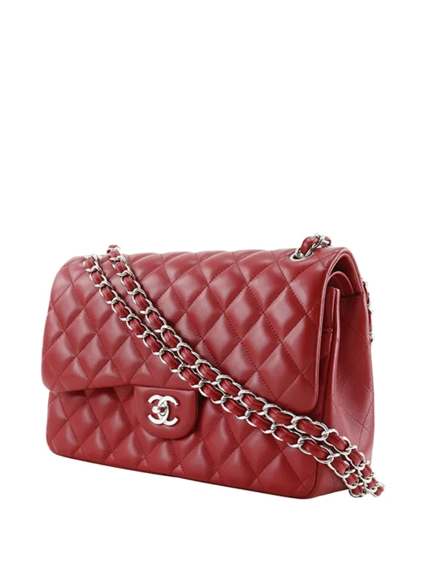 CHANEL Pre-Owned 2012-2013 Jumbo Classic Lambskin Double Flap