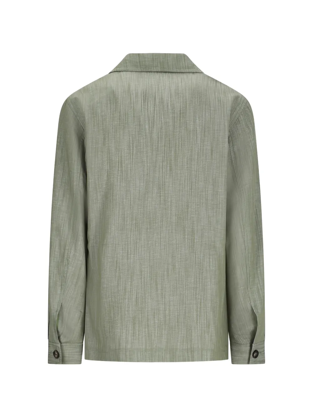 Tagliatore Button-up shirtjack Groen