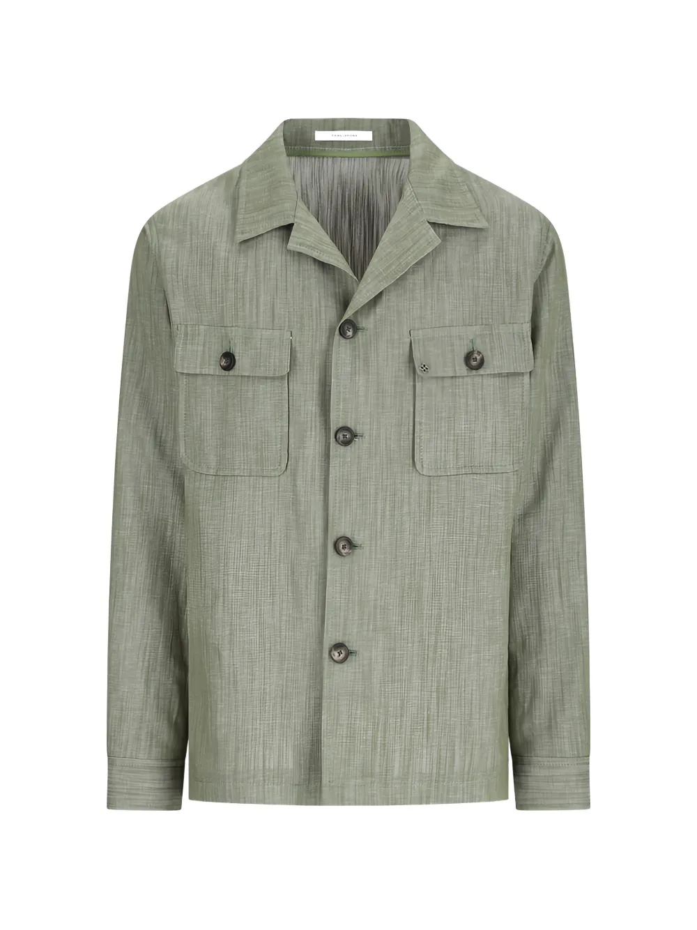Tagliatore button-up shirt jacket - Verde