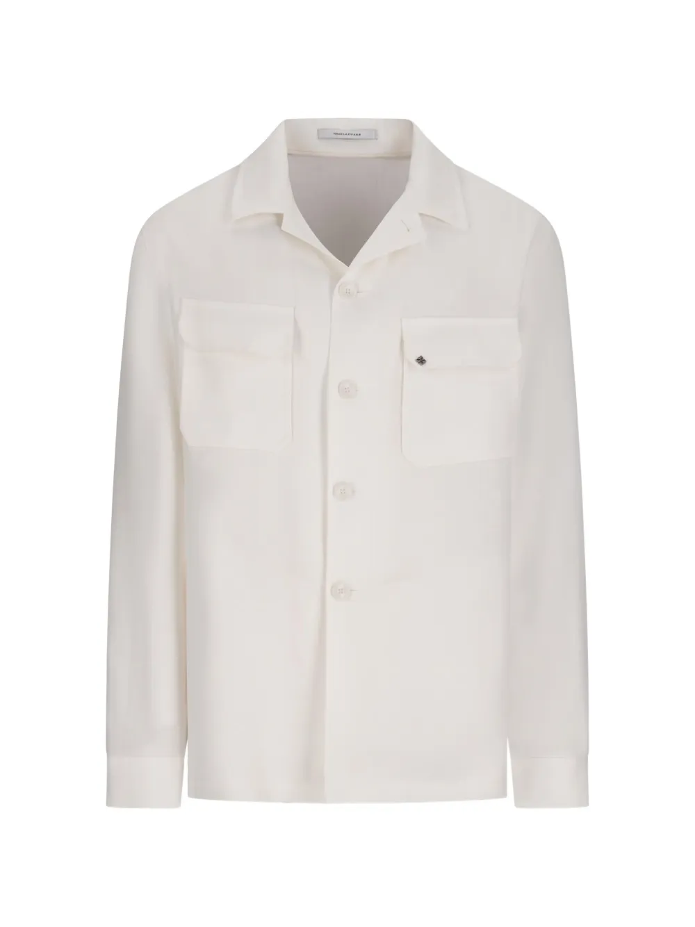 Tagliatore flap-pocket shirt jacket - Bianco