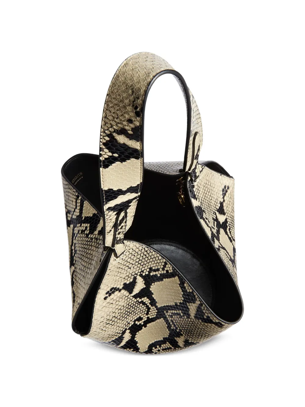 KHAITE Lotus kleine shopper Beige