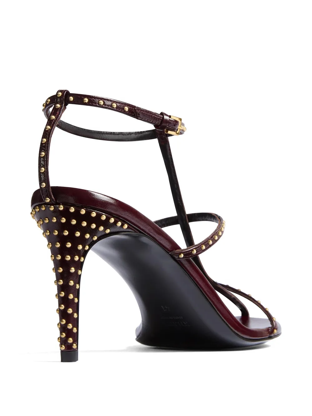 KHAITE Gekooide sandalen Rood