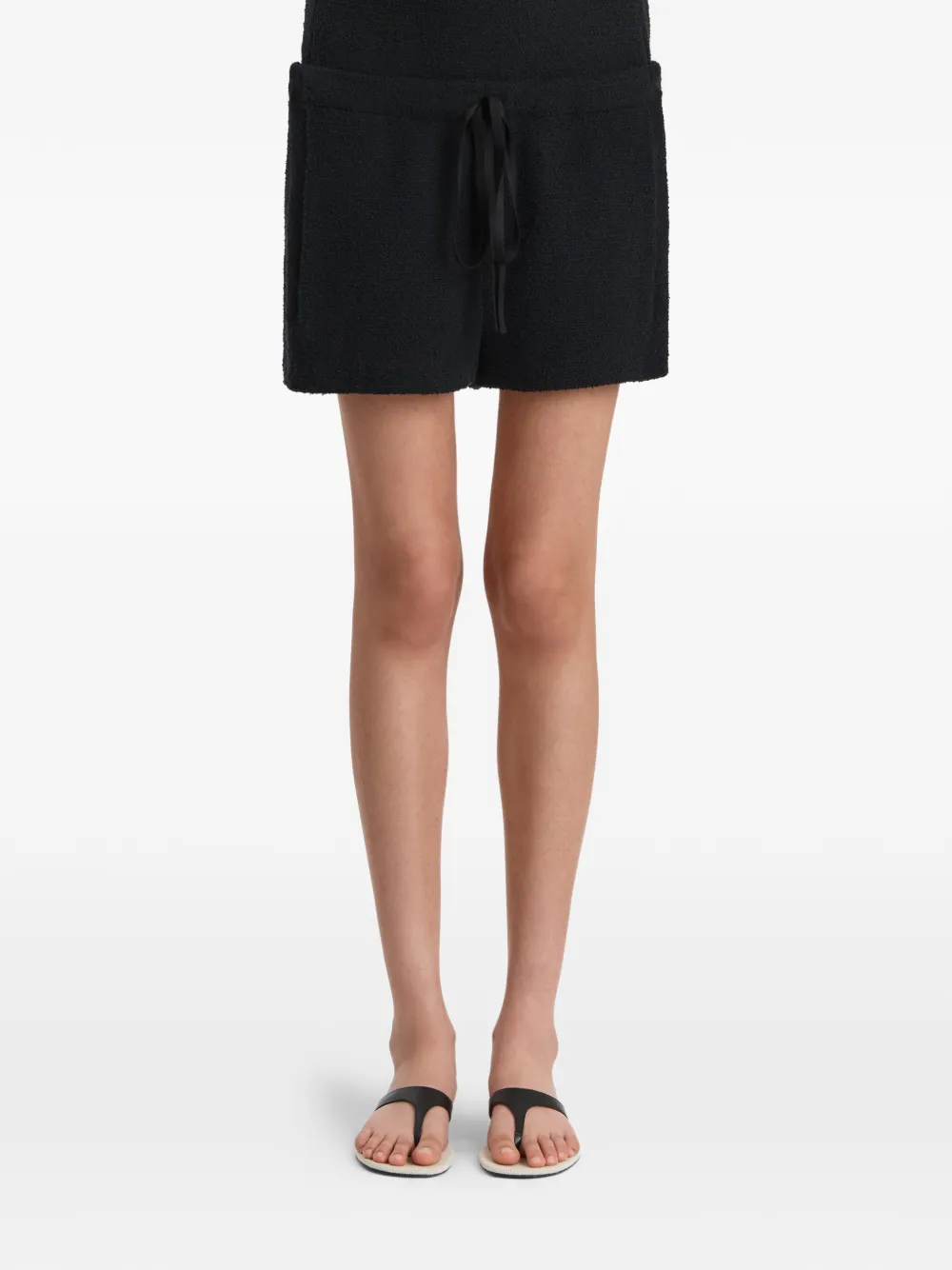 KHAITE Robbie shorts Zwart
