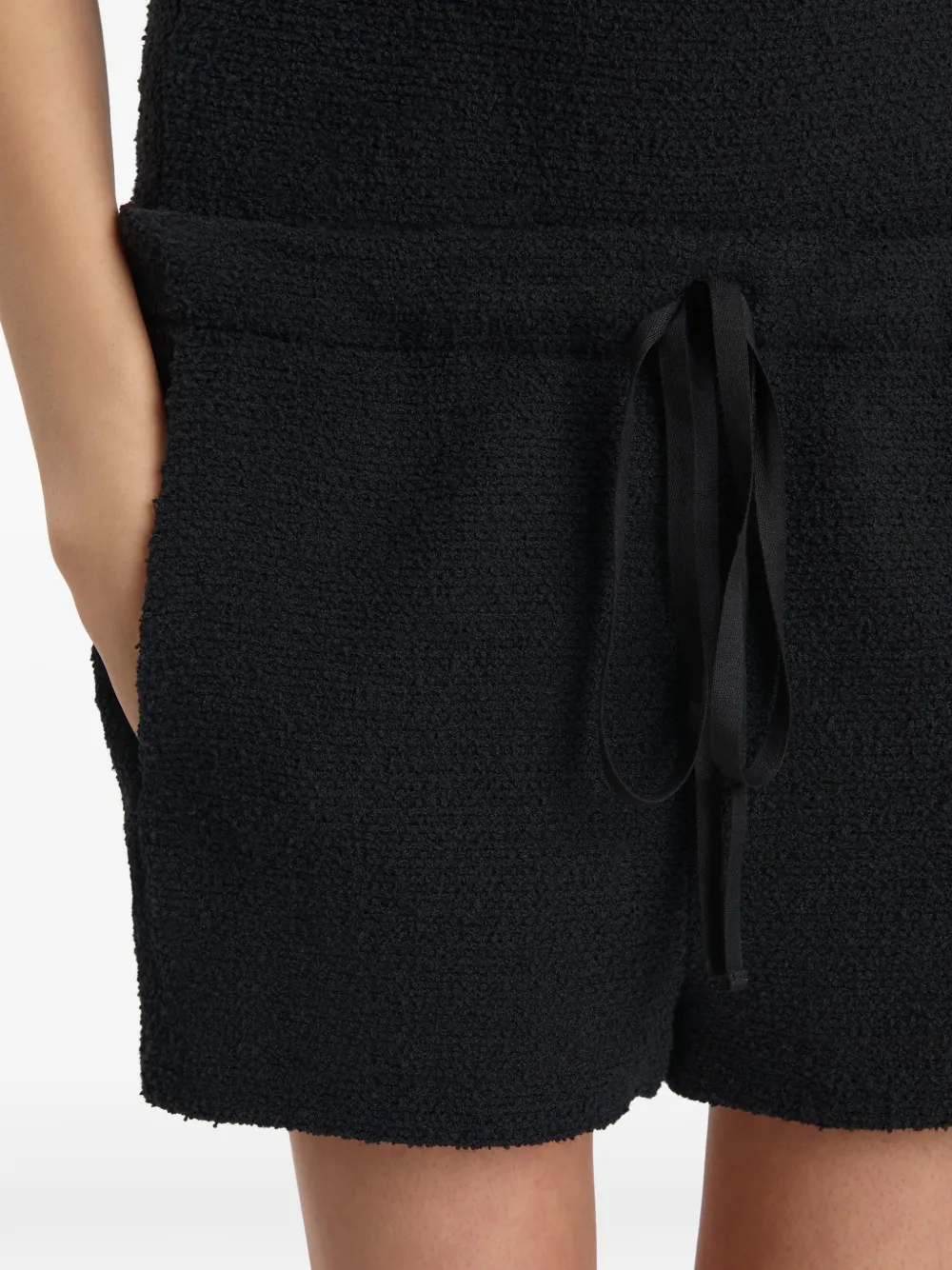 KHAITE Robbie shorts Zwart
