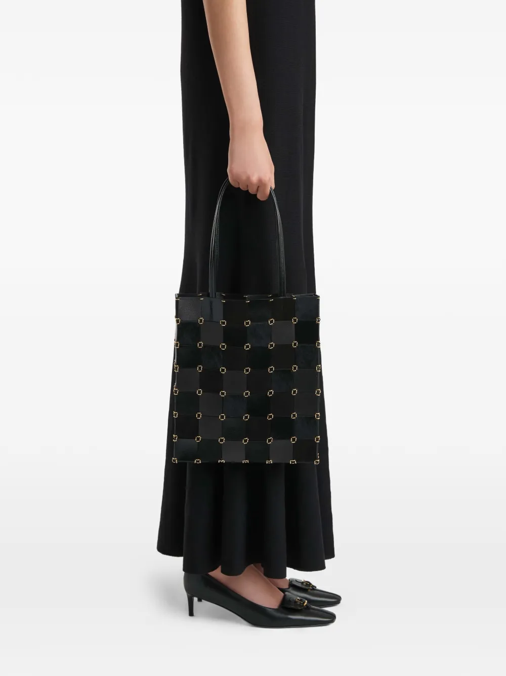 KHAITE Kleine Emma shopper Zwart