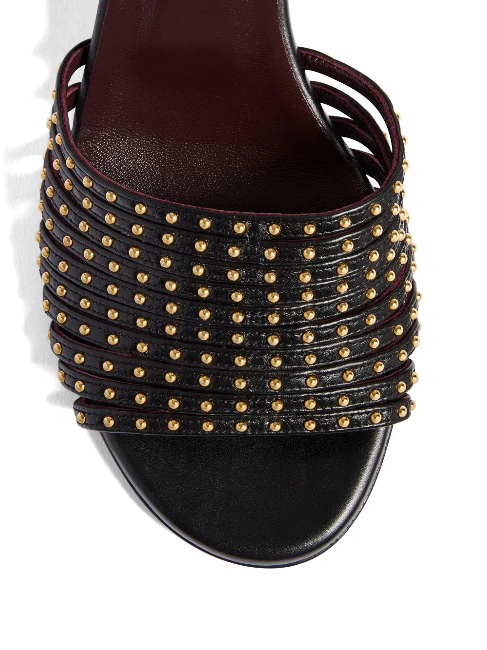 KHAITE Drew sandalen Zwart