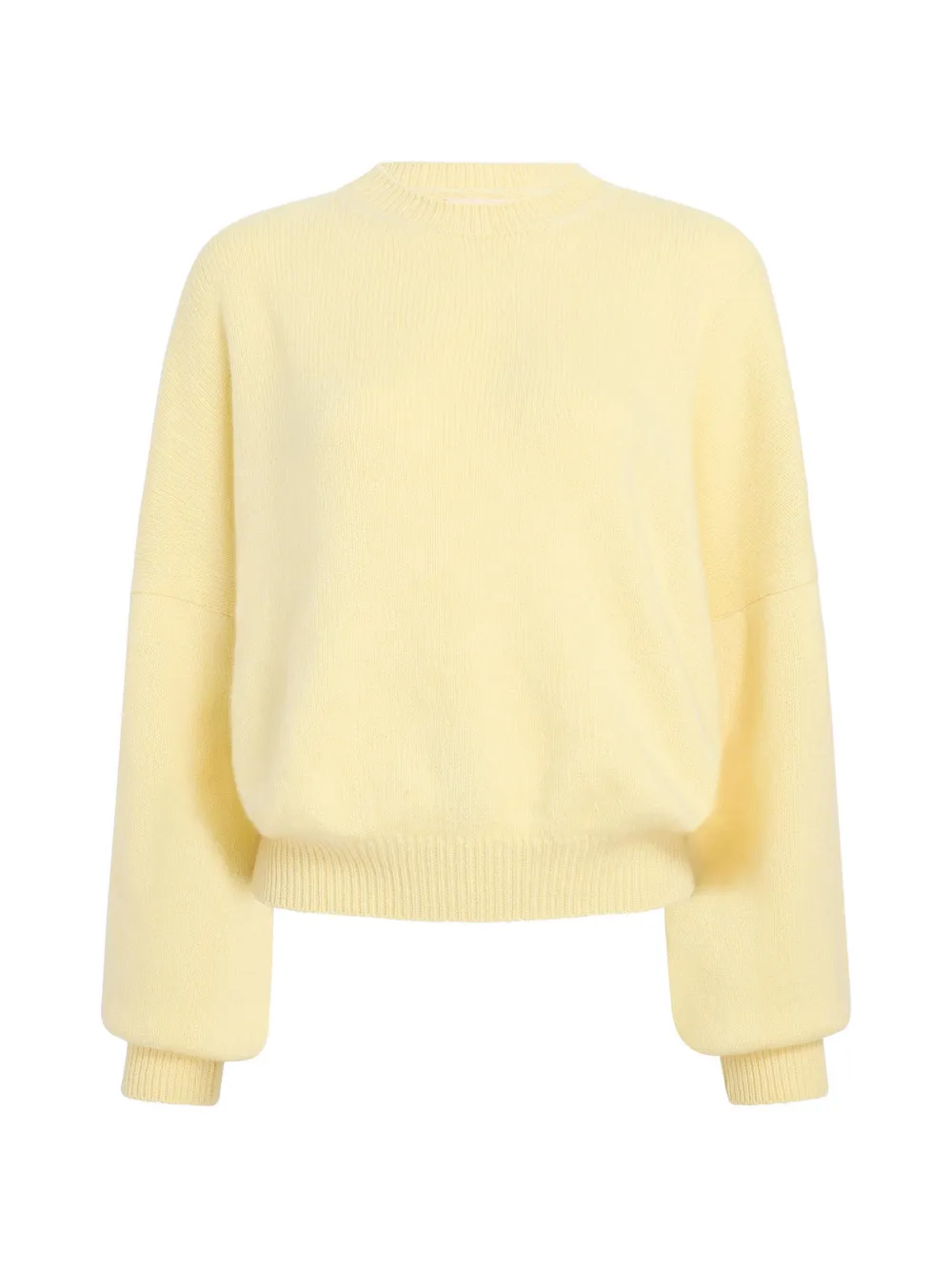 KHAITE Margaux sweater - Giallo