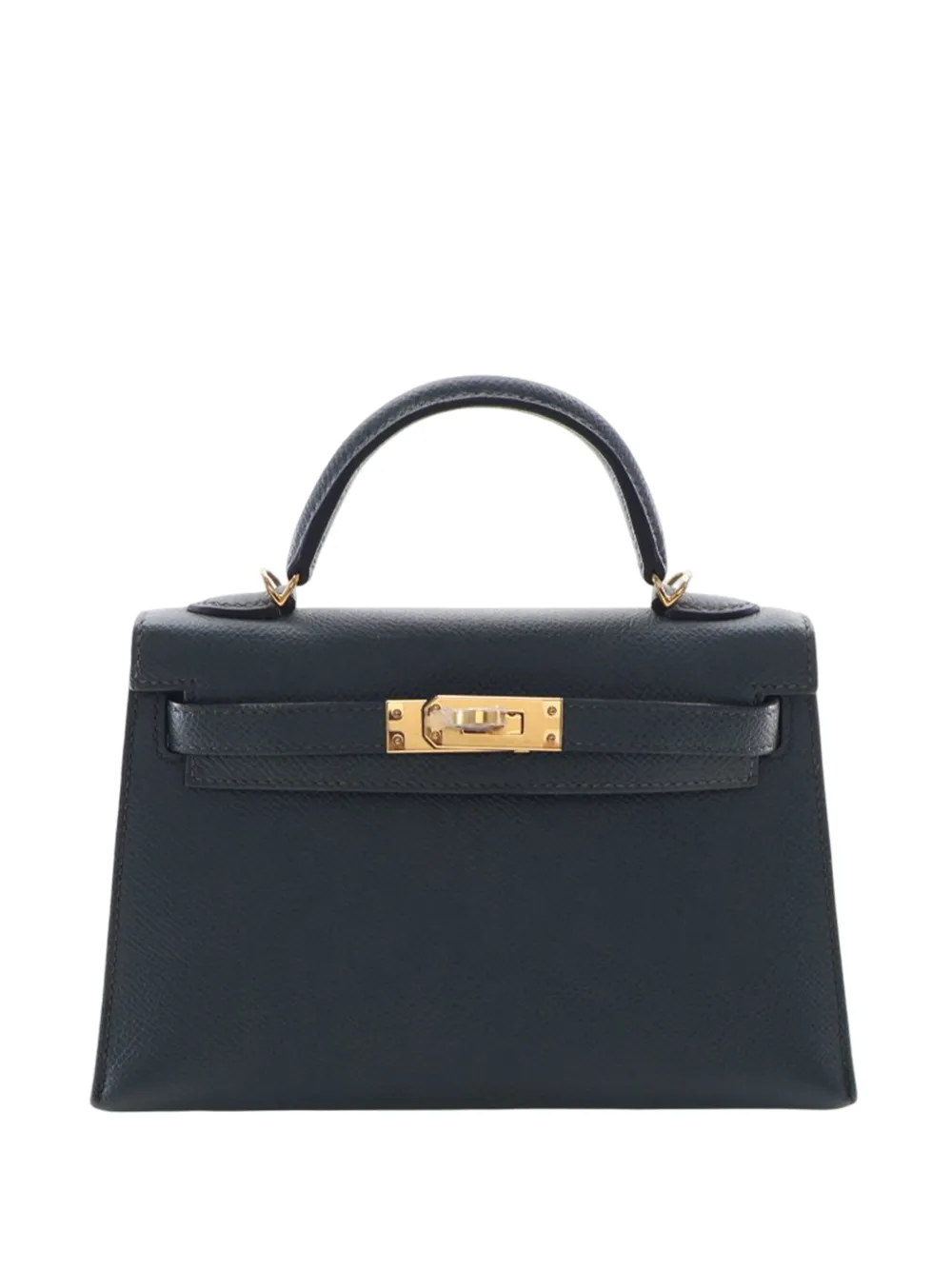 Hermès Pre-Owned 2021 Mini Epsom Kelly II Sellier 20 satchel - Verde