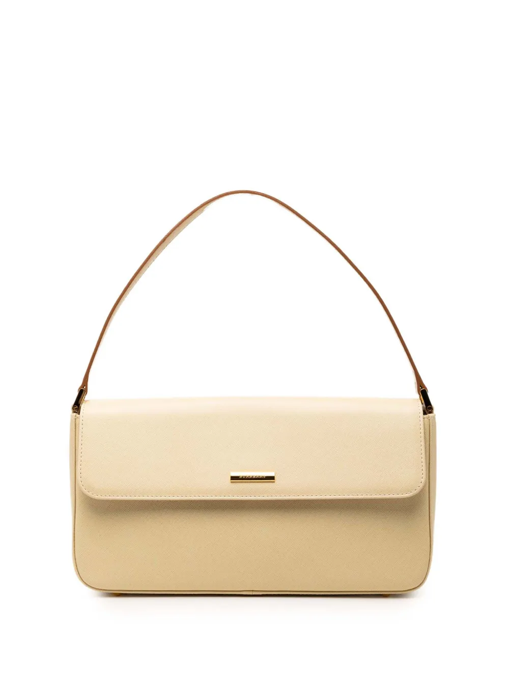 Burberry Pre-Owned 2000-2017 Leather Flap shoulder bag - Toni neutri