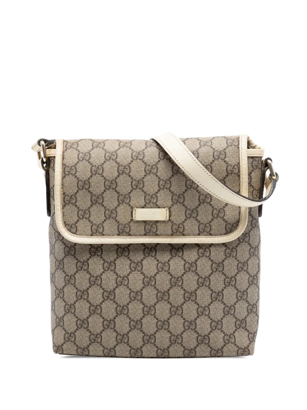 Gucci Pre-Owned 2016-2026 GG Supreme crossbody bag - Toni neutri