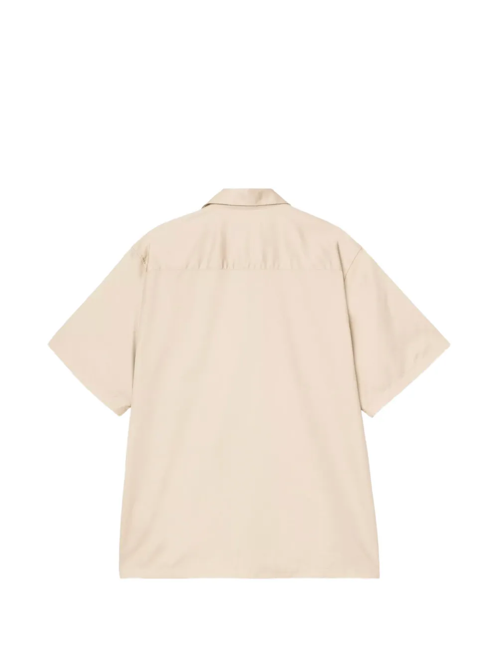 Carhartt WIP Delray overhemd met korte mouwen Beige