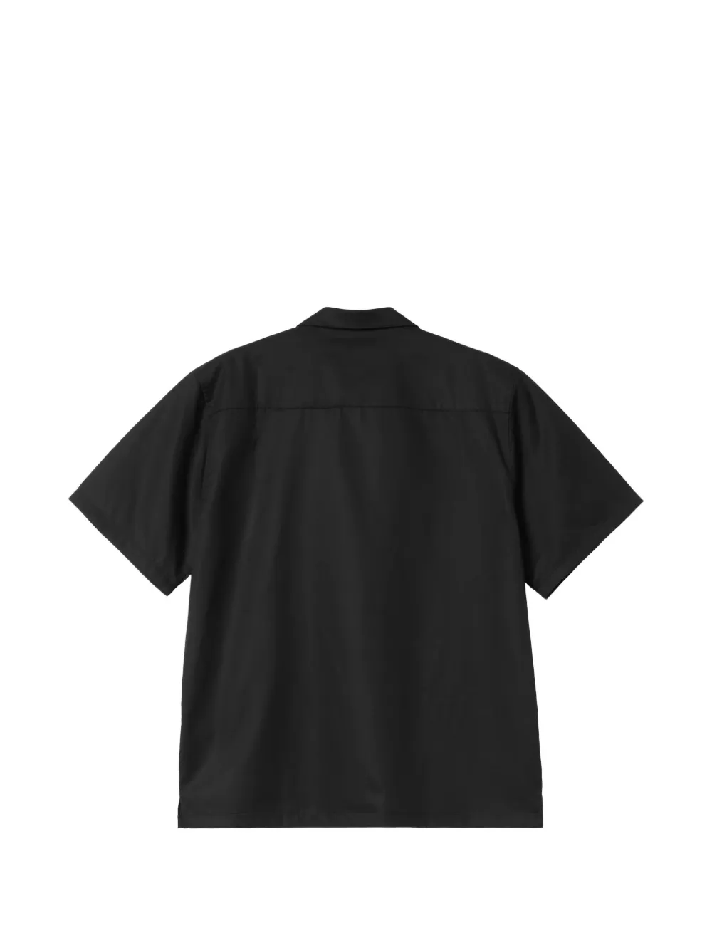 Carhartt WIP Delray overhemd met geborduurd logo Zwart