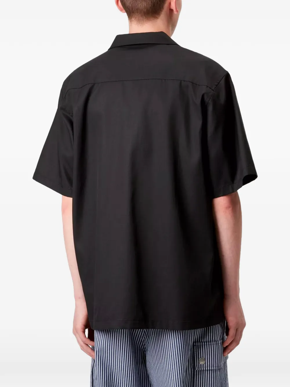 Carhartt WIP Delray overhemd met geborduurd logo Zwart