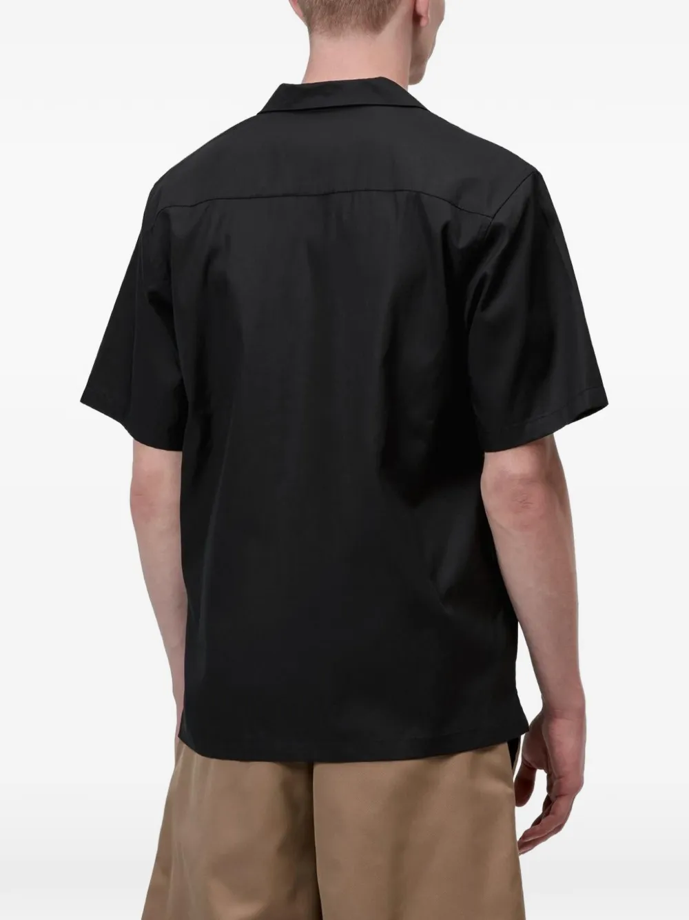 Carhartt WIP Delray overhemd met geborduurd logo Zwart