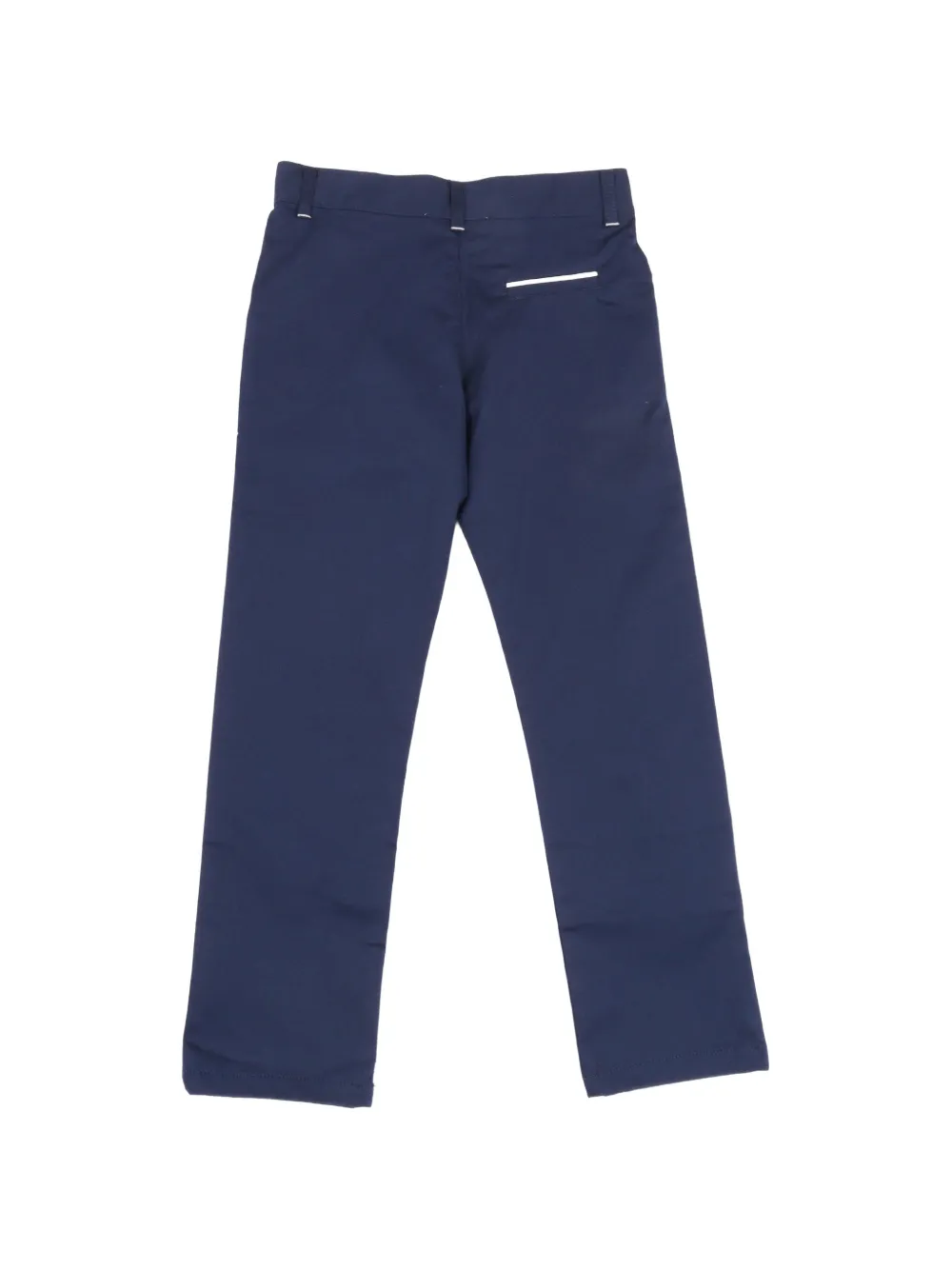 Tartine Et Chocolat Straight broek met logoknoop Blauw