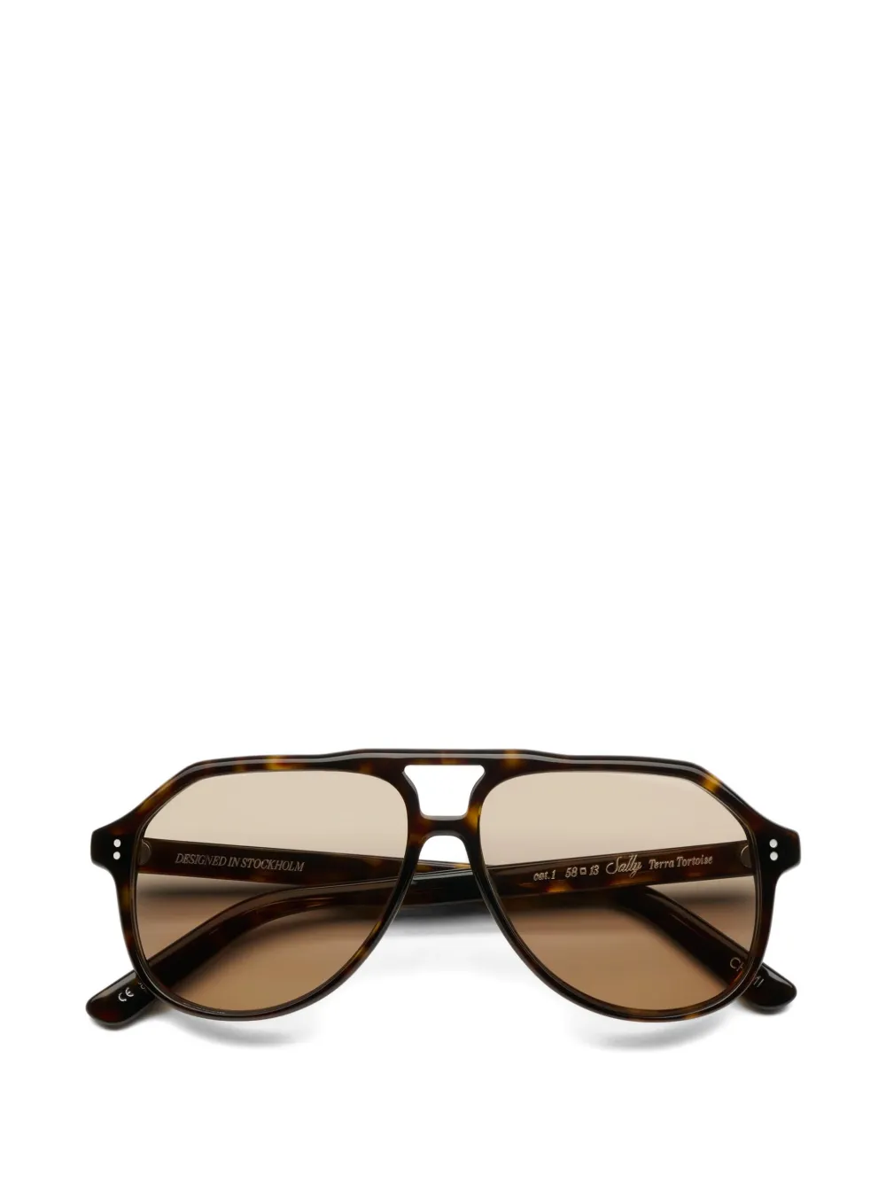 Chimi Sally pilot-frame sunglasses - Marrone