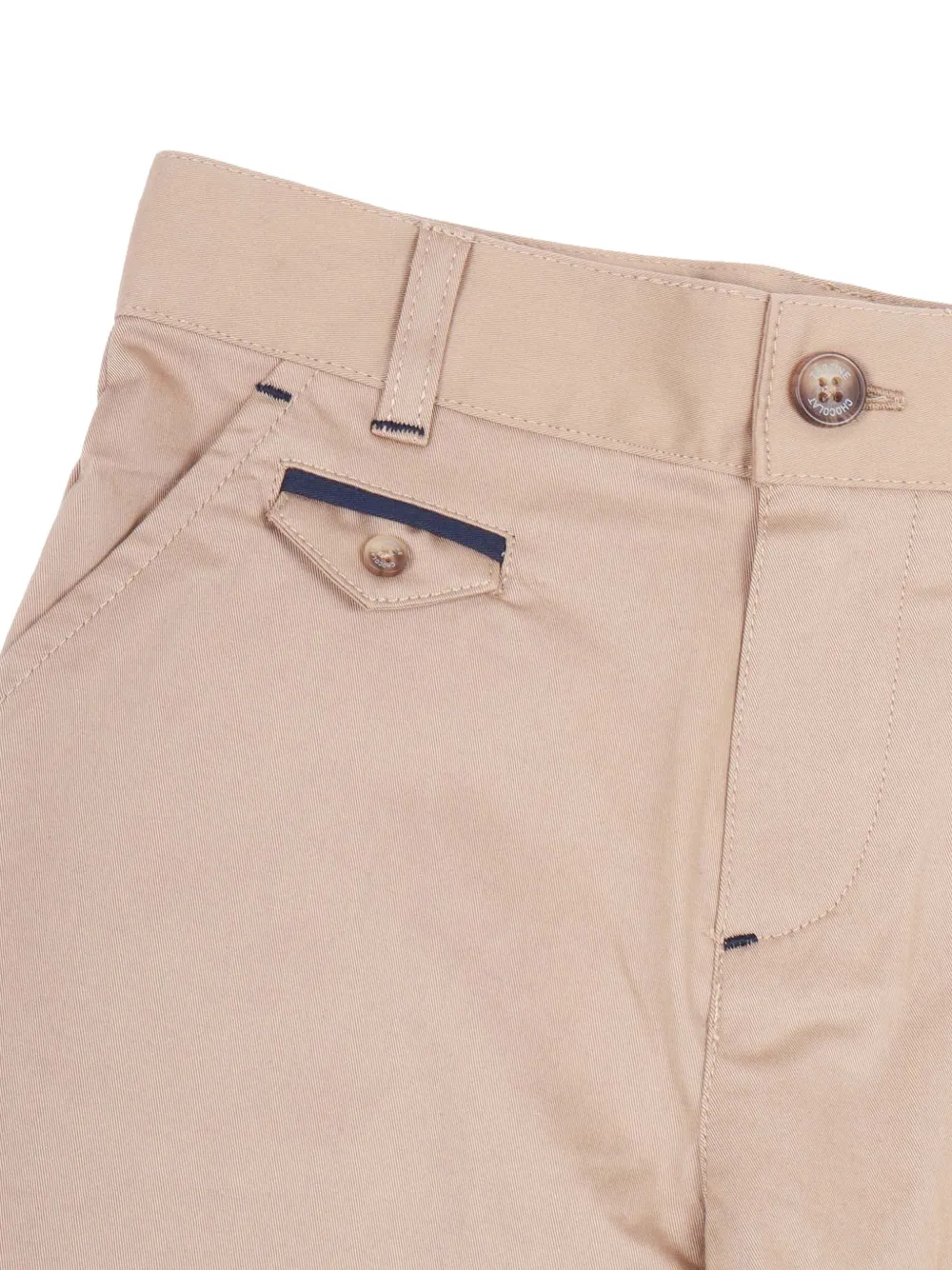 Tartine Et Chocolat Broek met contrasterende afwerking Beige