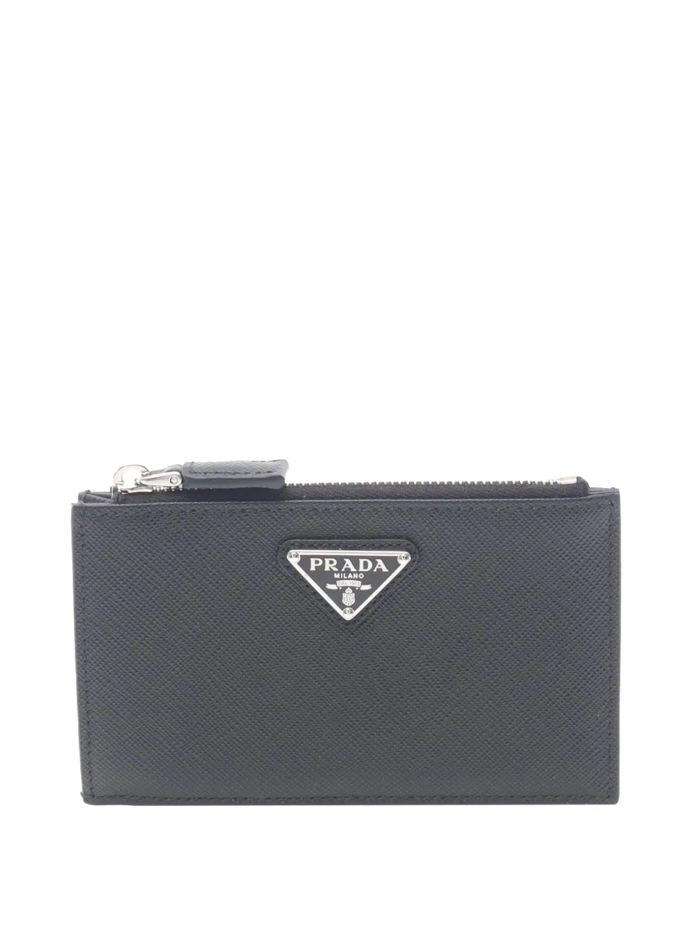 Prada Pre-Owned 2013-2026 Saffiano card holder - Nero