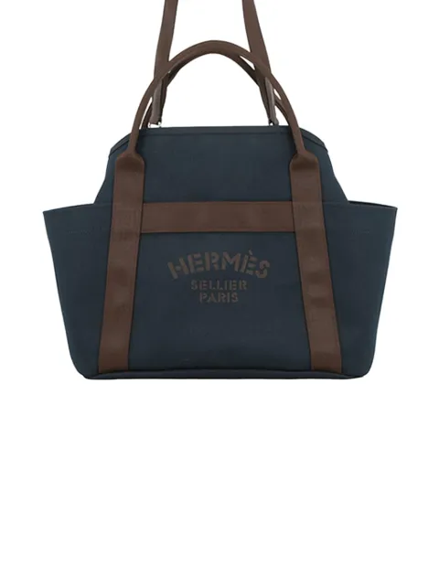 Hermès Pre-Owned 2019 Toile Sac de Pansage Grooming Bag satchel
