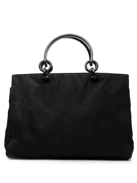 Prada Pre-Owned 2000-2013 Tessuto Acrylic Handle Bag tote bag