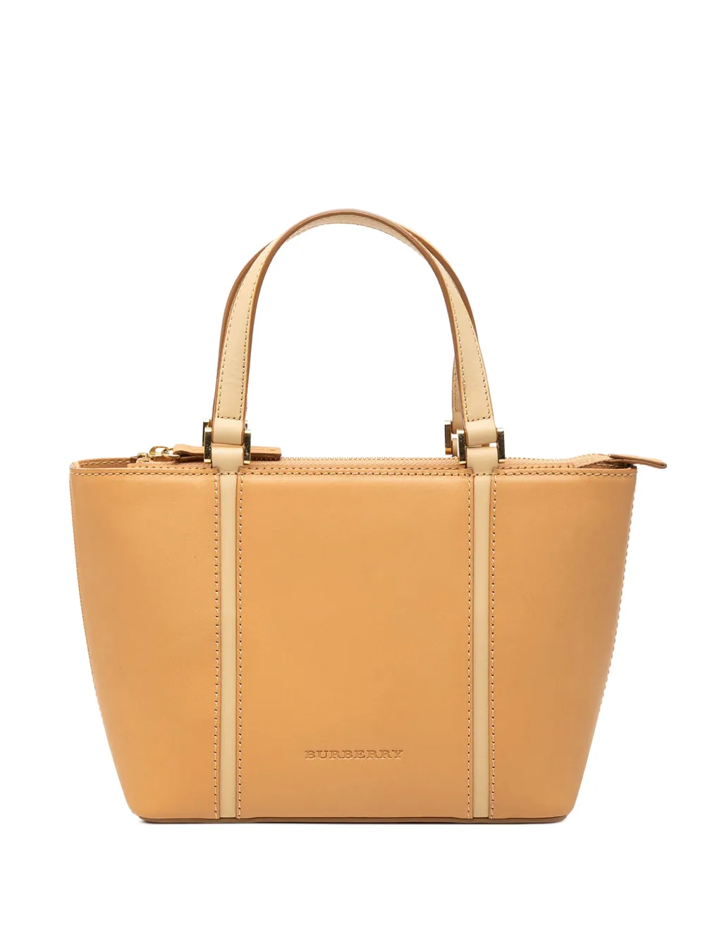 Burberry Pre-Owned 2000-2017 Leather tote bag - Braun