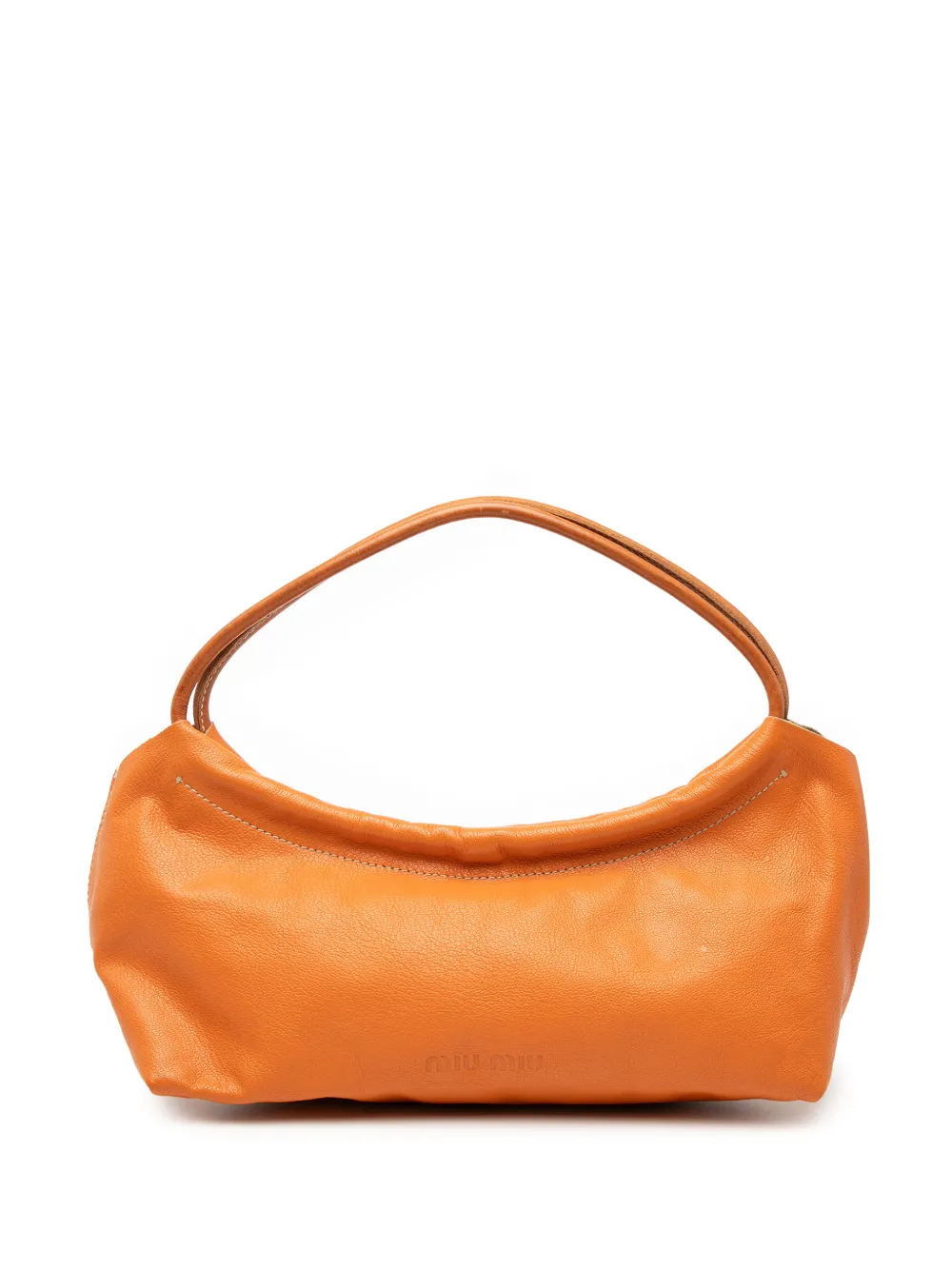 Miu Miu Pre-Owned 2000-2025 Leather handbag - Arancione