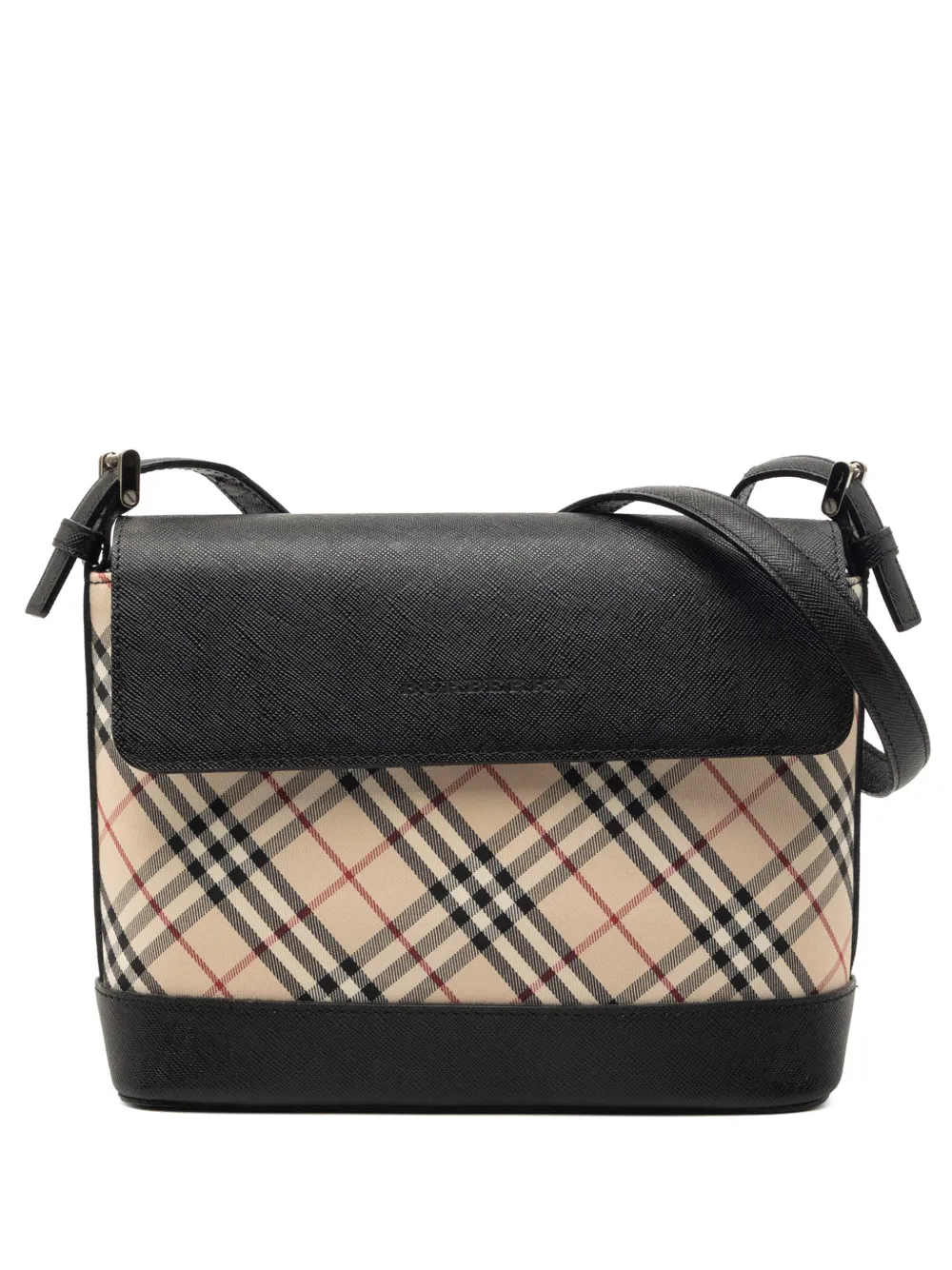 Burberry Pre-Owned 2000-2017 Nova Check Canvas crossbody bag - Toni neutri