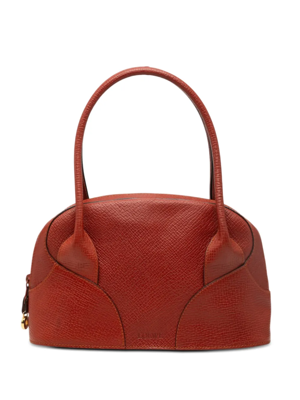 Loewe Pre-Owned 1990-2000 Grained Calfskin handbag - Marrone