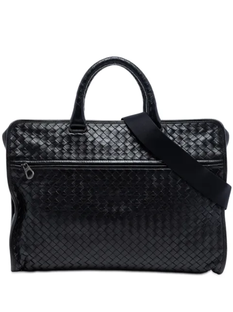 Bottega Veneta Pre-Owned 2012-2025 Intrecciato Aktentasche aus Nappaleder