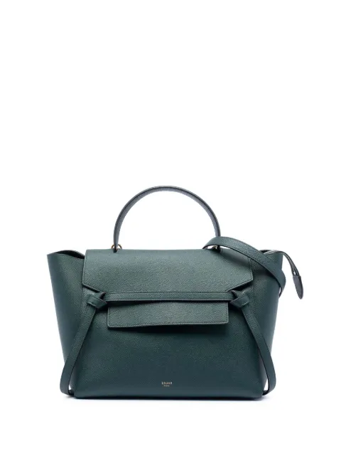Celine Pre-Owned 2018 Mini Grained Calfskin Belt Bag satchel