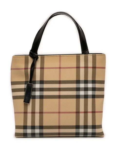 Burberry Pre-Owned 2000-2017 House Check Canvas handbag