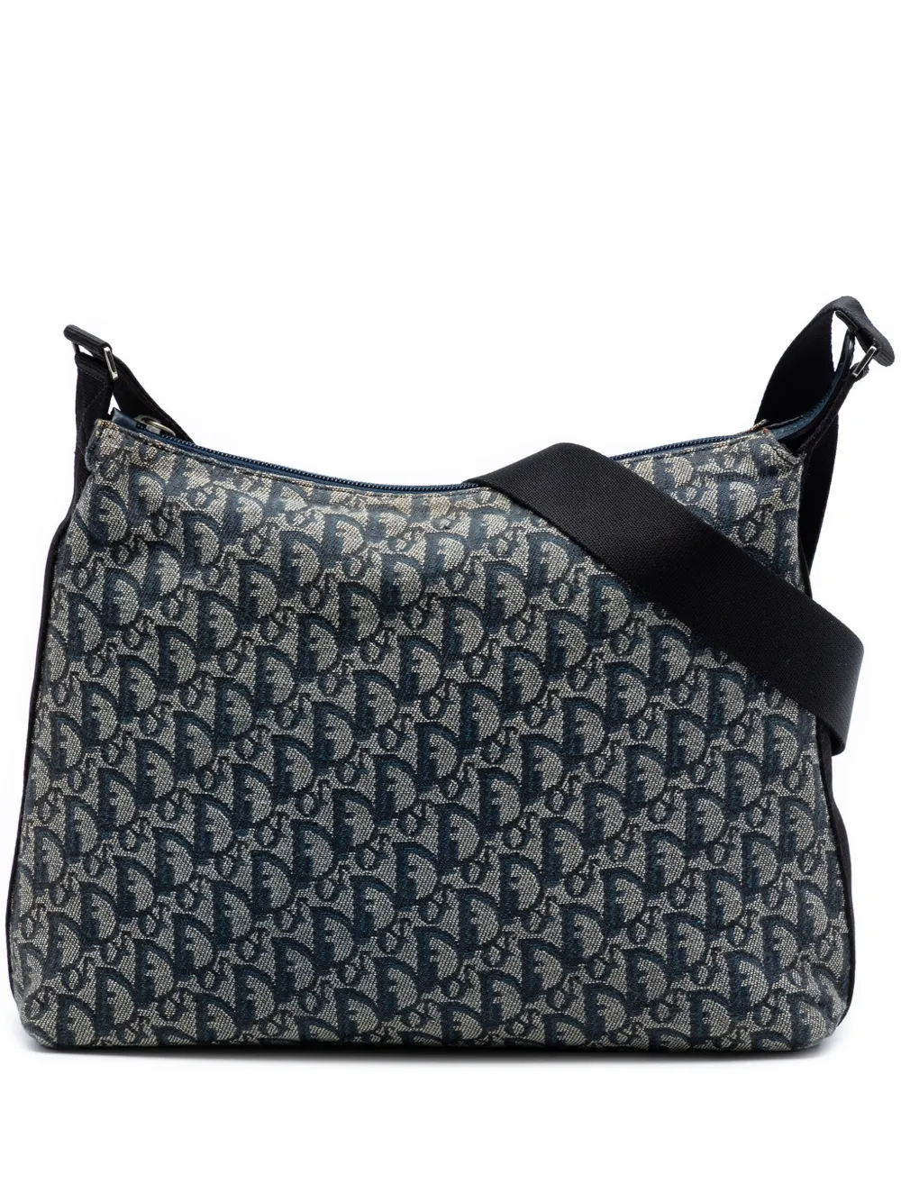 Christian Dior Pre-Owned 2001 Diorissimo Trotter Canvas crossbody bag - Blu