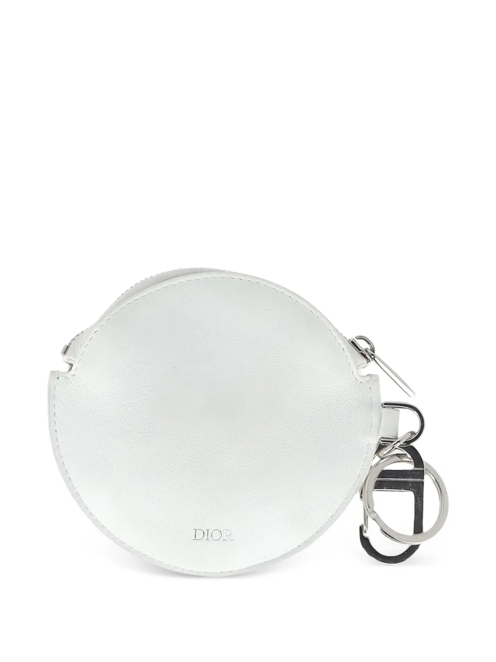 Christian Dior Pre-Owned basketball zip coin case - Weiß