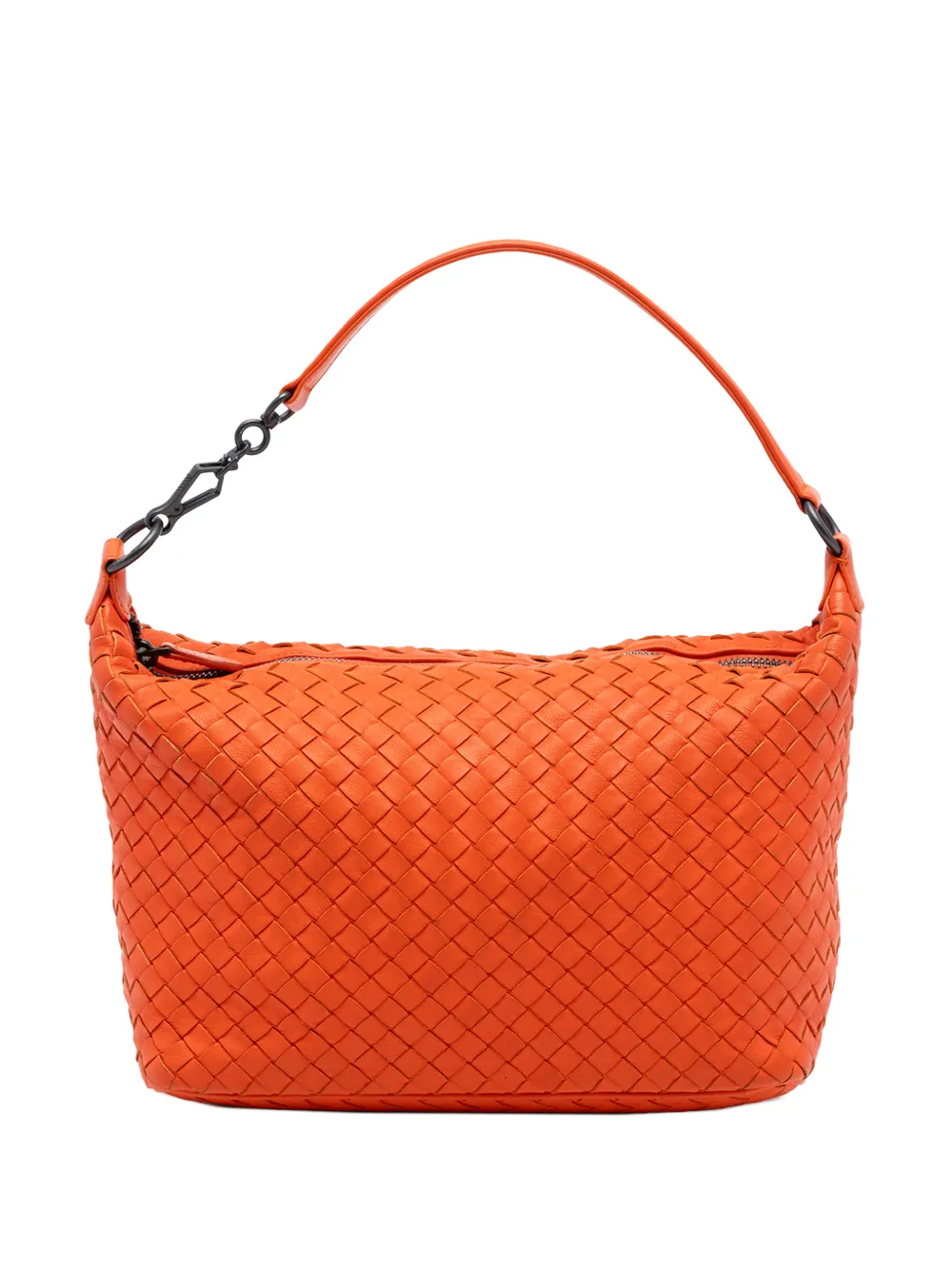 Bottega Veneta Pre-Owned 2012-2026 Small Nappa Intrecciato shoulder bag - Arancione