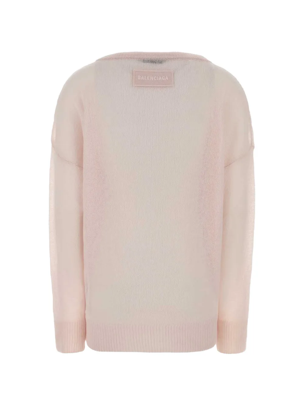  Balenciaga Pull En Cachemire Oversize - Rose 