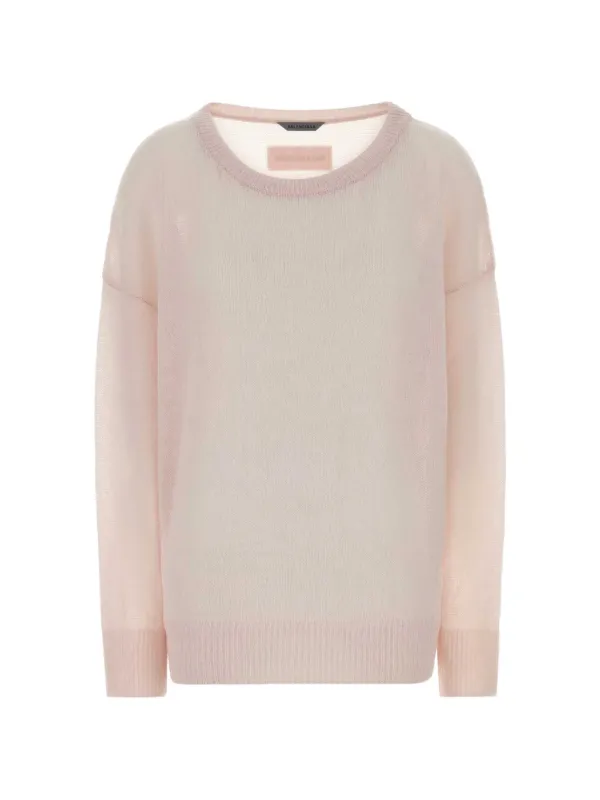Balenciaga Oversized Cashmere Sweater in Pink