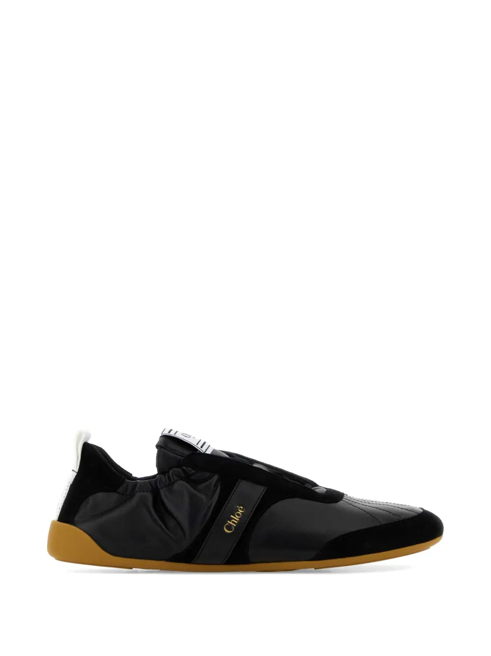 Chloé Kick panelled sneakers - Nero
