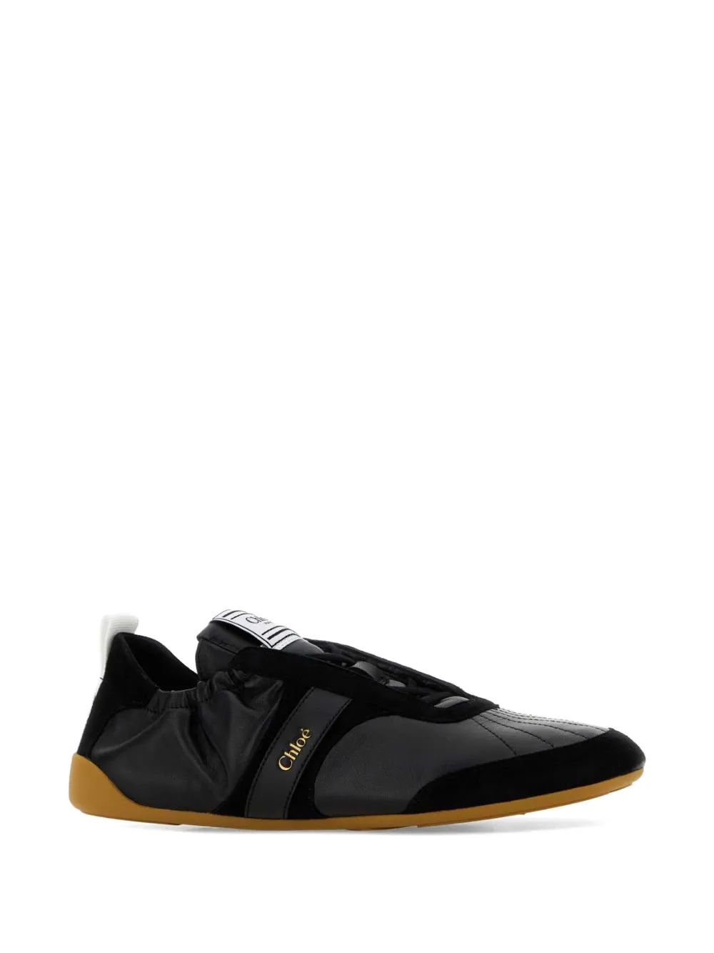Chloé Kick panelled sneakers Zwart