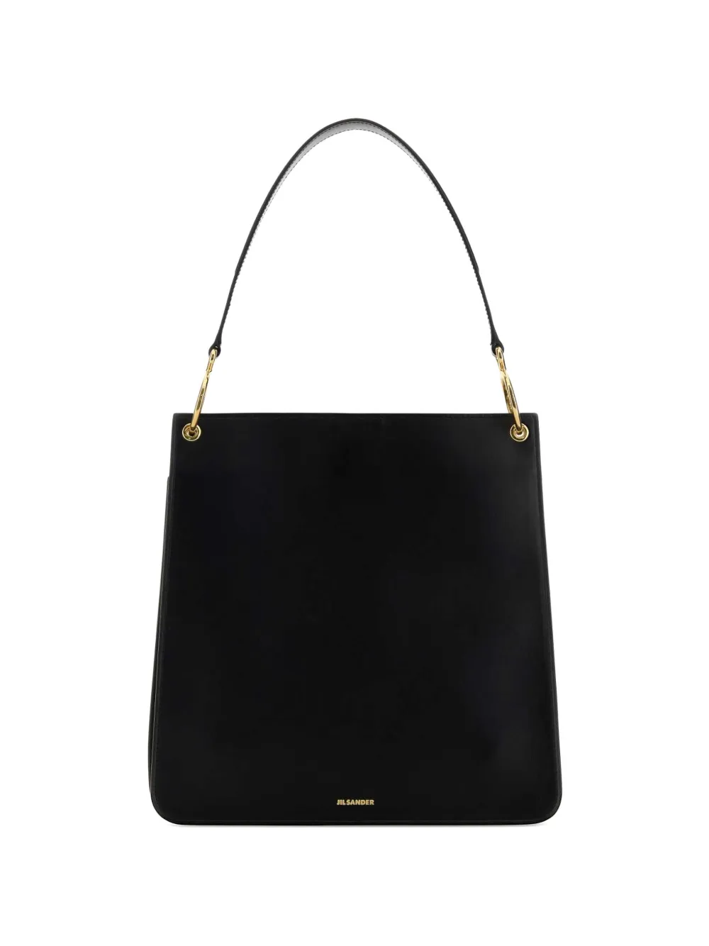Jil Sander Otto leather tote bag - Nero
