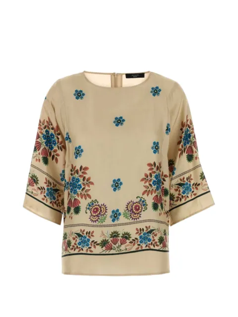 Weekend Max Mara Samba floral-print blouse