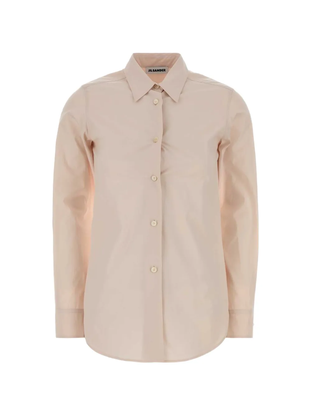 Jil Sander long-sleeve poplin shirt - Neutrals
