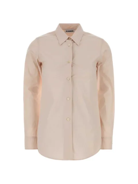 Jil Sander long-sleeve poplin shirt