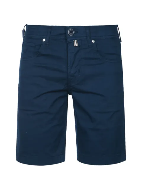Jacob Cohën Lou logo-patch bermuda shorts