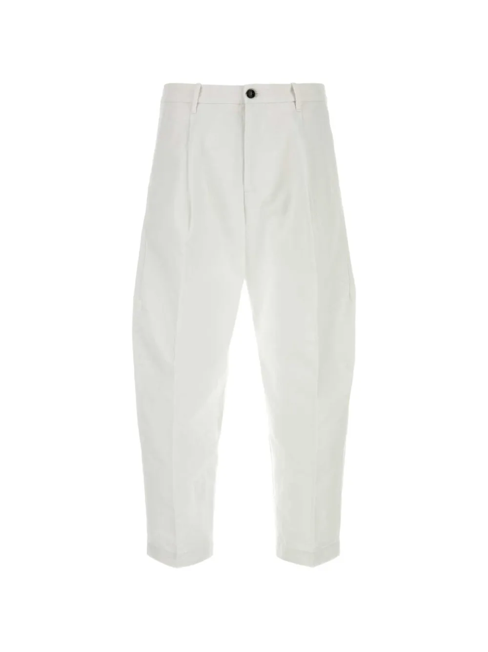 Nine In The Morning Giulio belt-loop trousers - Bianco